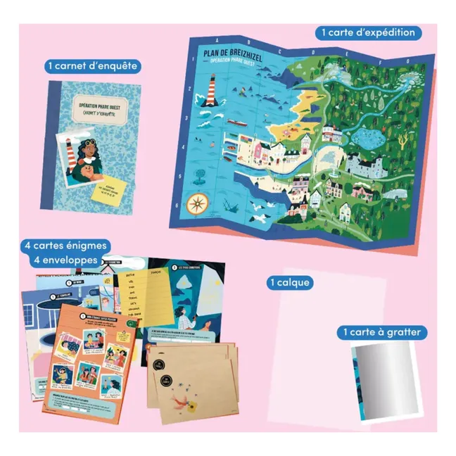 Enquête en duo - Mystère en Bretagne