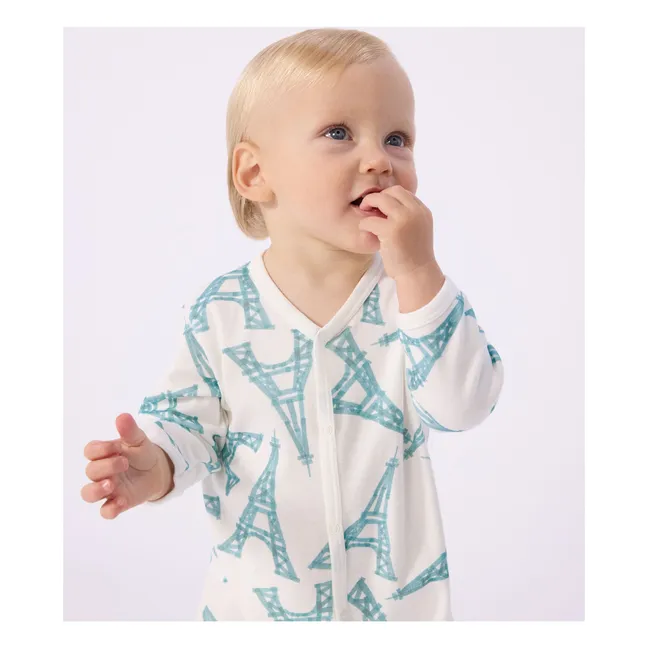 Pijama Sleep Well Torre Eiffel | Blanco