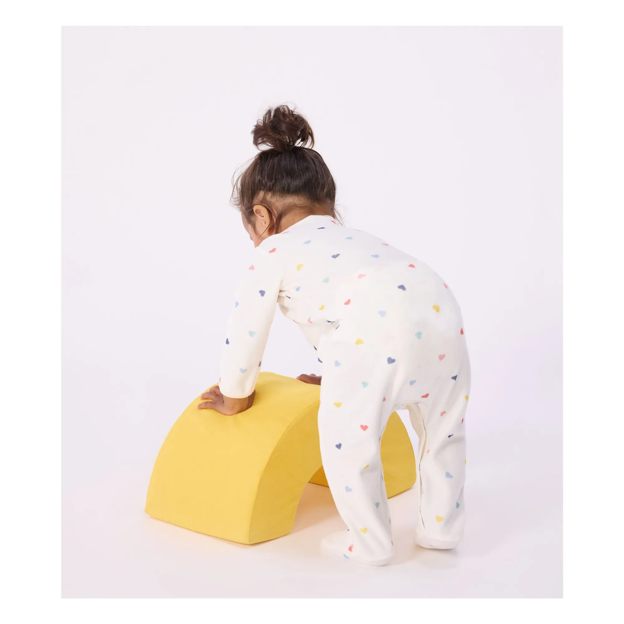 Pyjama Dors Bien Cœurs Velours | Blanc- Image produit n°5