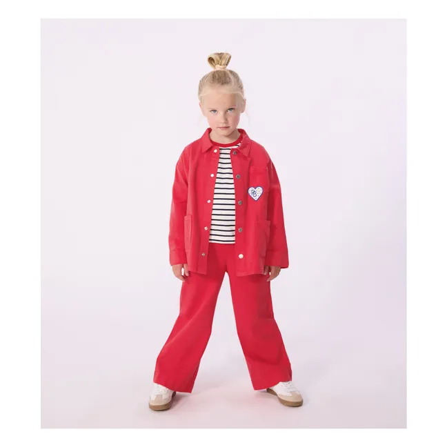 Jean à Pont Sergé | Rouge vermillon