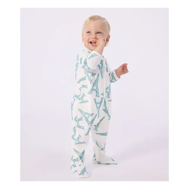 Pijama Sleep Well Torre Eiffel | Blanco