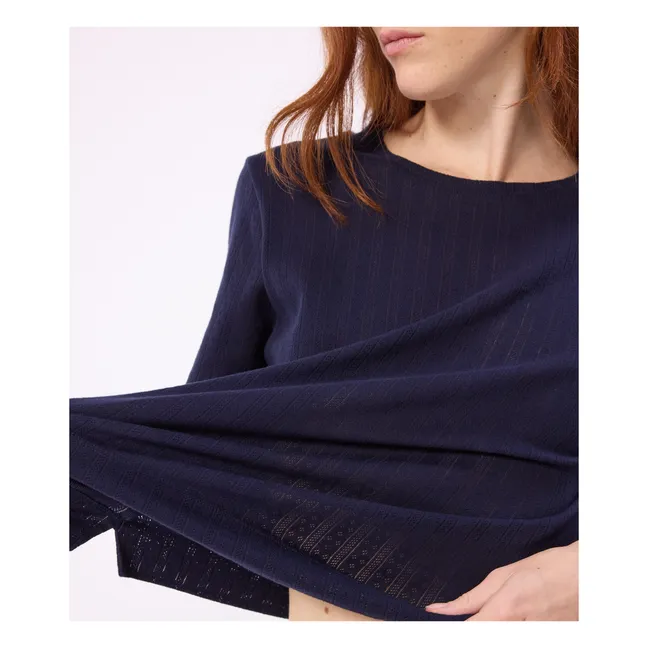 Pijama fluido | Azul Marino