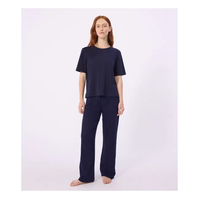 Pyjama Fluide | Bleu marine