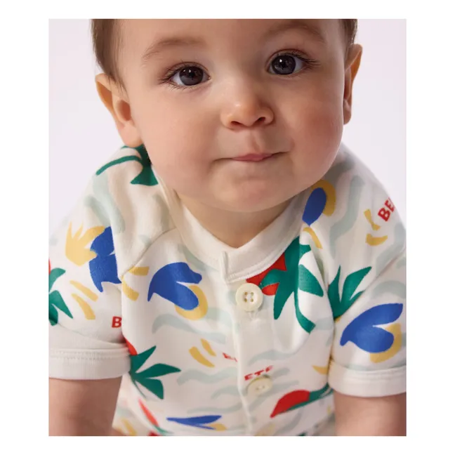 Tuta in pile Bel Eté | Ecru