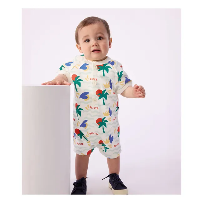 Tuta in pile Bel Eté | Ecru