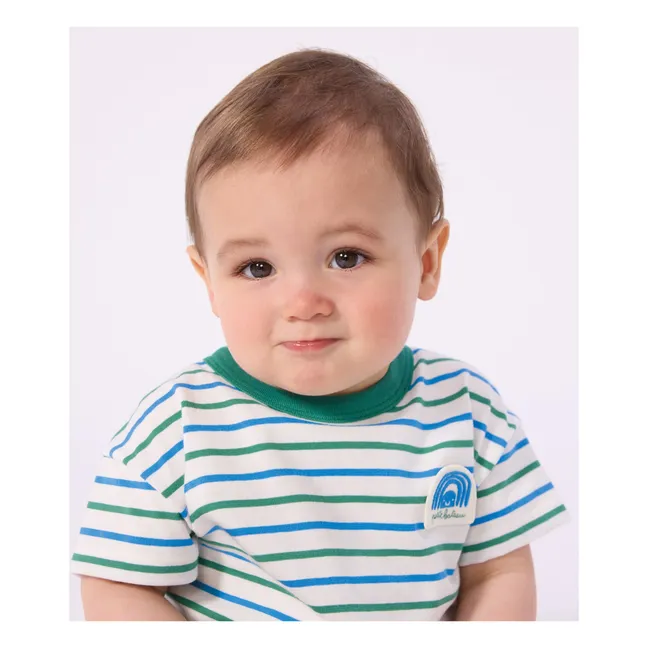 Striped T-shirt | White