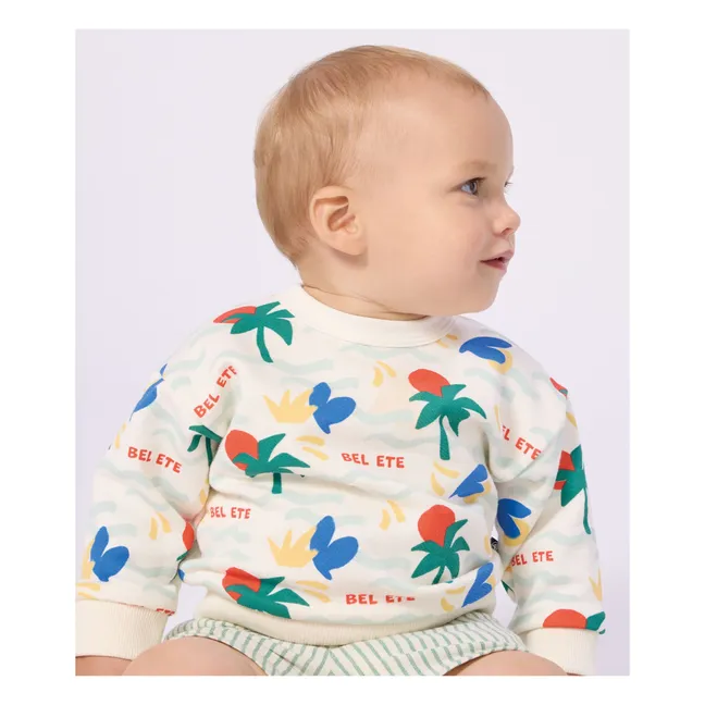Bel Eté sweatshirt | Ecru