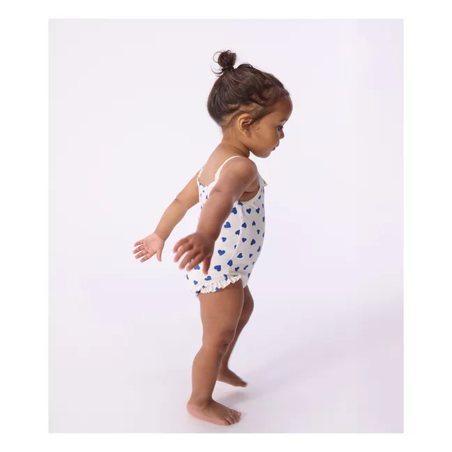 Maillot de Bain Cœurs | Blanc