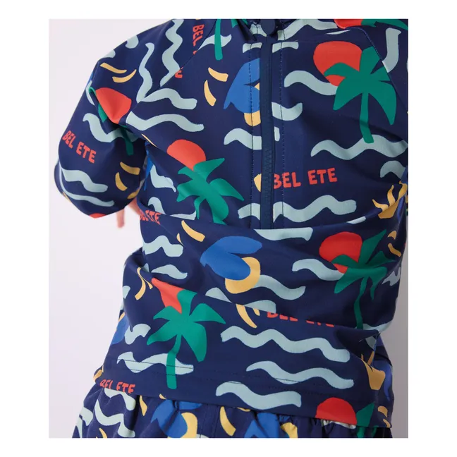 T-shirt de Bain Anti-UV Bel Eté Bébé | Bleu nuit