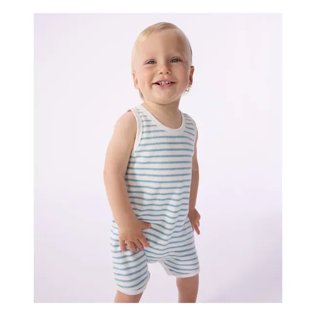 Pelele de rizo | Azul