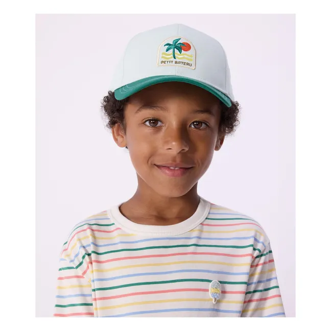 Casquette Palmier Sergé | Bleu