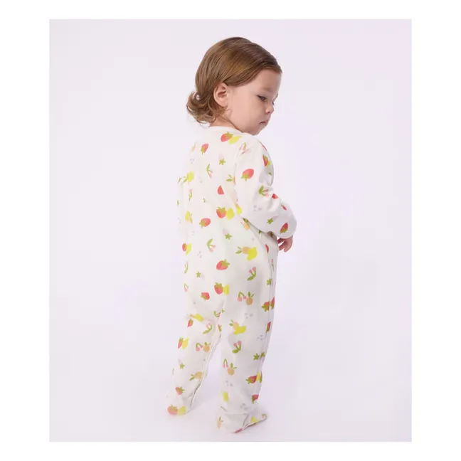Dors Bien Fruits pyjamas | Ecru