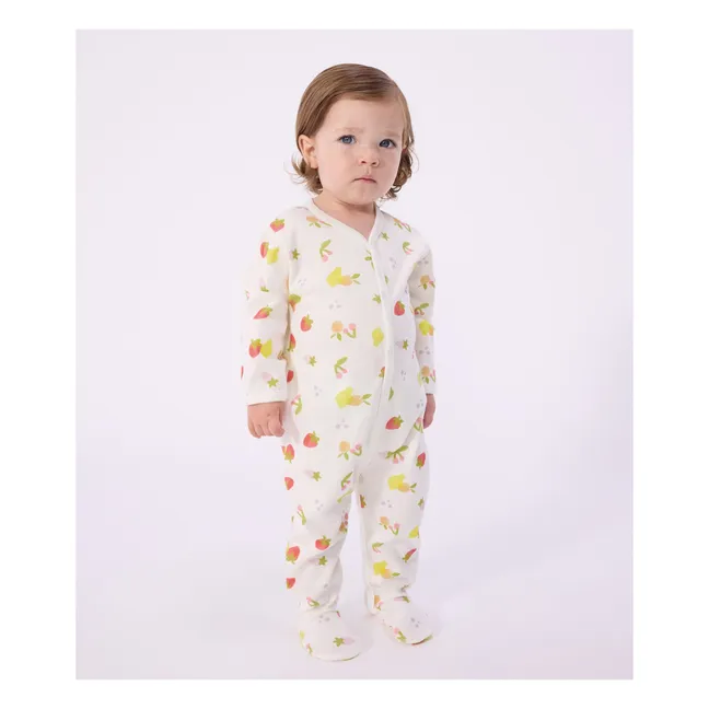 Pyjama Dors Bien Fruits | Ecru