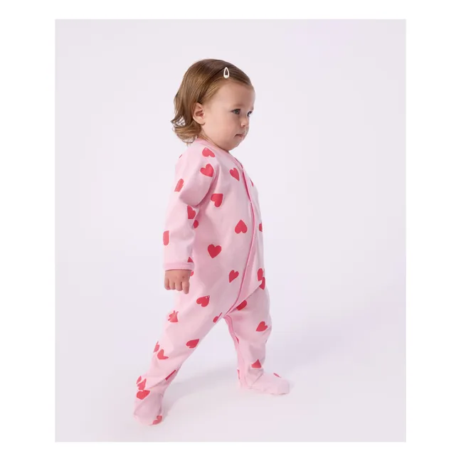 Dormir Bien Corazones Pijama PB | Rosa
