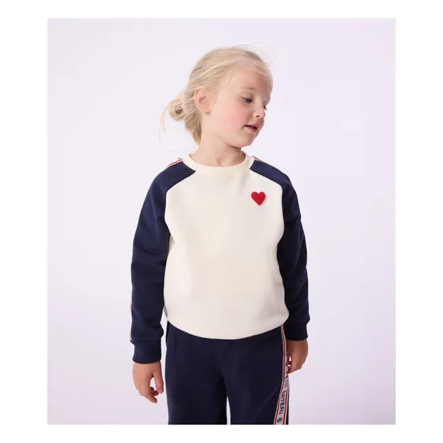 Sweat Petit Bateau | Ecru