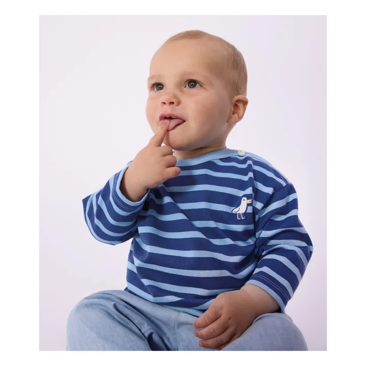 Camiseta Gaviota | Azul- Imagen del producto n°2