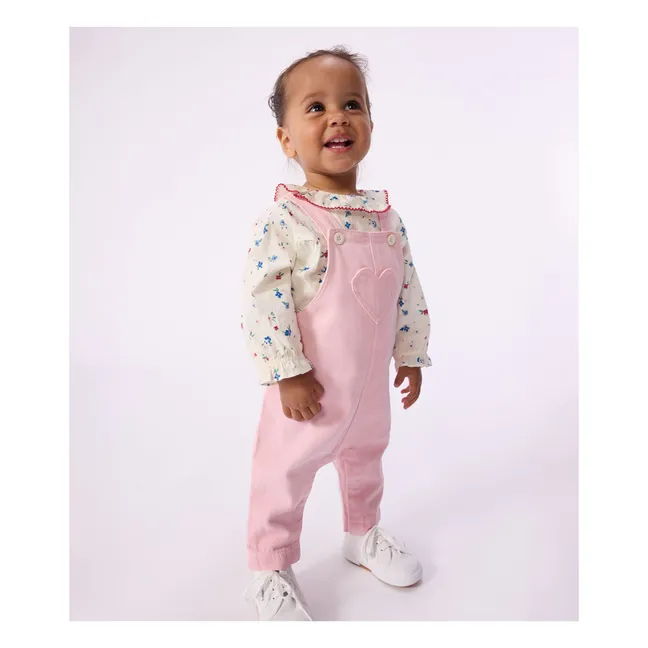 Salopette Sergé | Rose