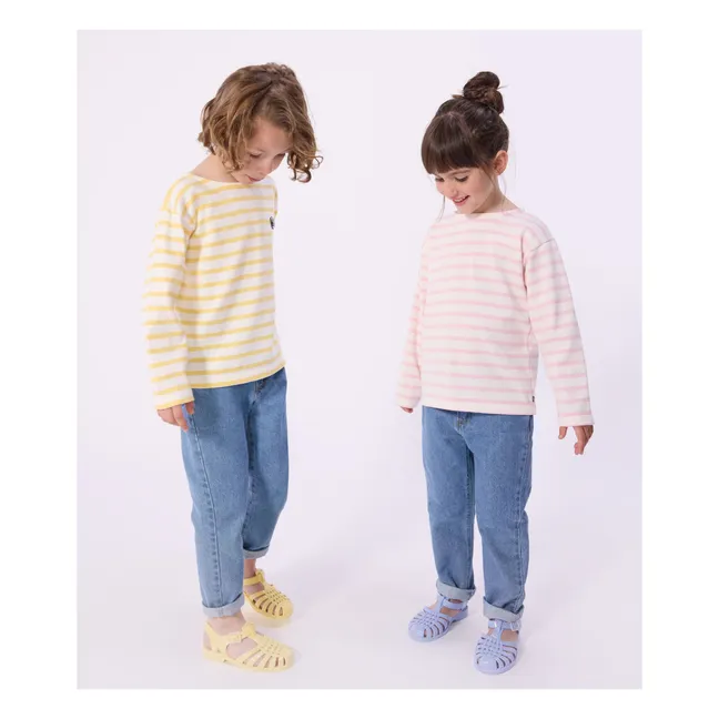 Camiseta Marinière | Rosa