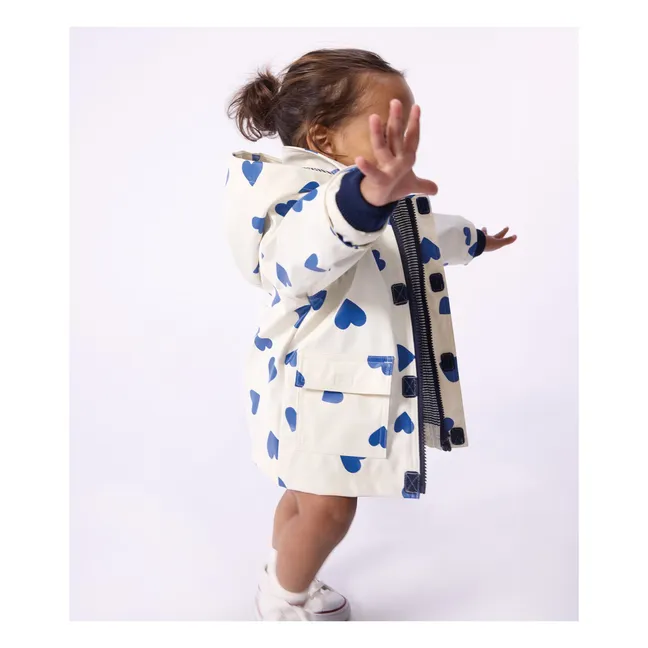 Iconic Baby Wrap Cuori in fibra riciclata | Avorio