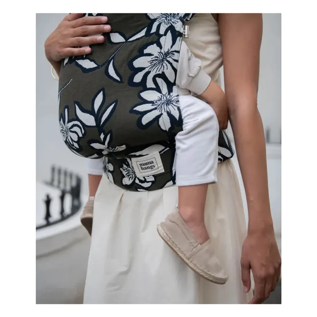 Mochila porta bebé Carry &amp; Bloom | Verde Kaki