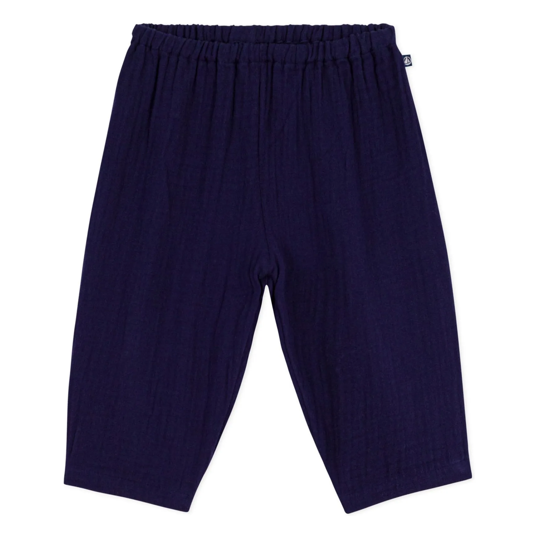 Petit Bateau Boys Green Organic Cotton Gauze Pants