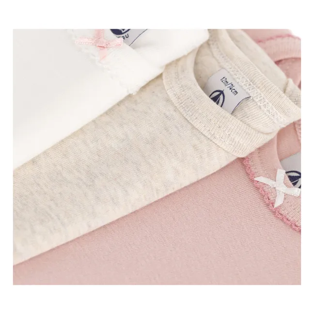 Lot 3 Bodies Unis | Rose