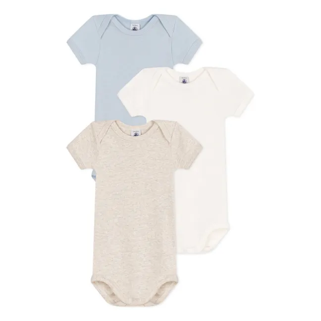 Lot 3 Bodies Unis | Bleu