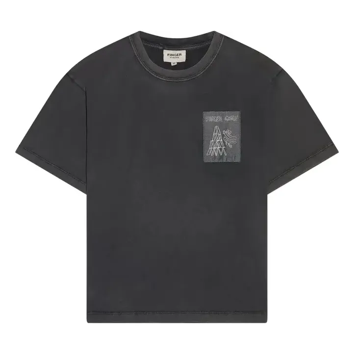 Finger In The Nose Black King T-Shirt Organic Cotton