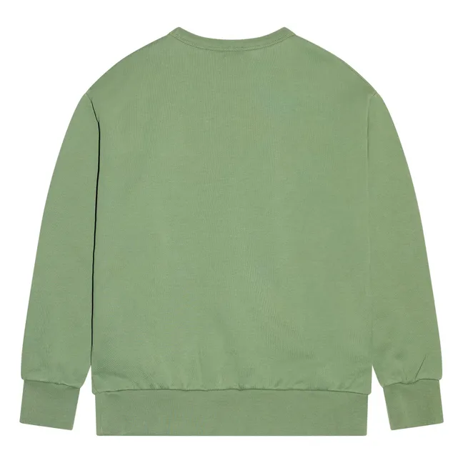 Sweat Arlo Coton Bio | Vert kaki