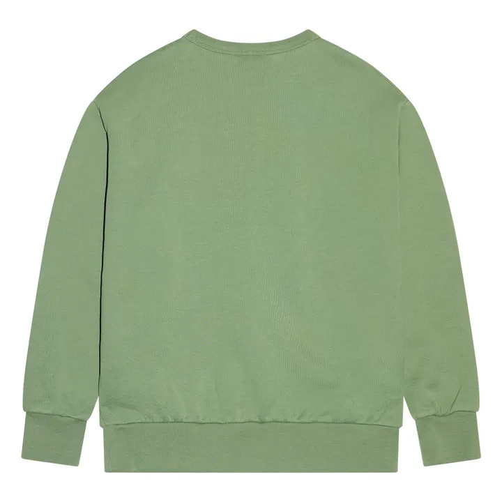 Sweat Arlo Coton Bio | Vert kaki- Image produit n°3
