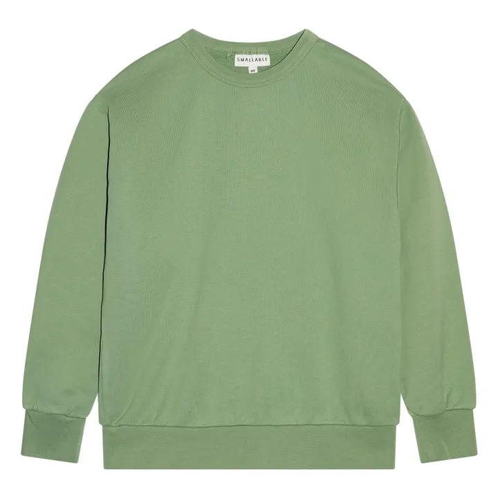 Sweat Arlo Coton Bio | Vert kaki- Image produit n°0