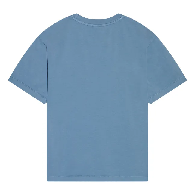 Nils Organic cotton T-shirt | Blue