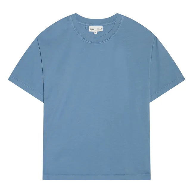 Nils Organic cotton T-shirt | Blue