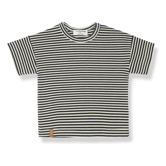 Aristide Côtelé T-shirt | Charcoal grey