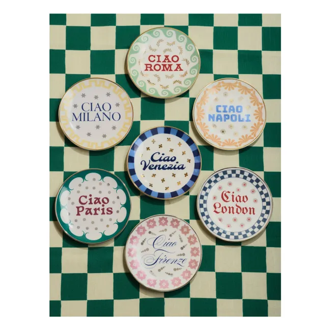 Assiette Ciao Venezia  | Bleu
