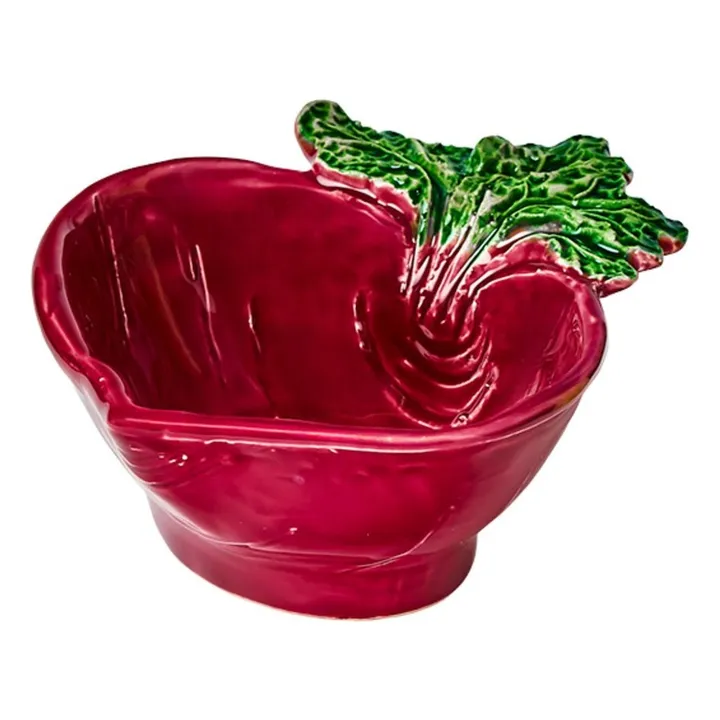 Bol en céramique radis Rapa | Rouge- Image produit n°0