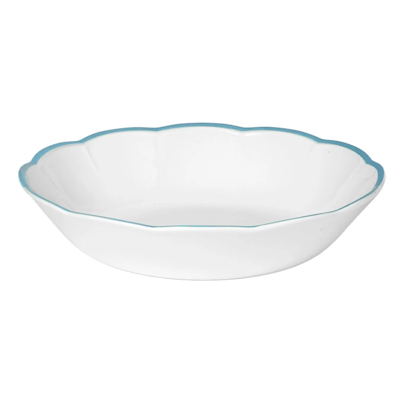Bitossi Blue Bordo Azzurro Soup Plate