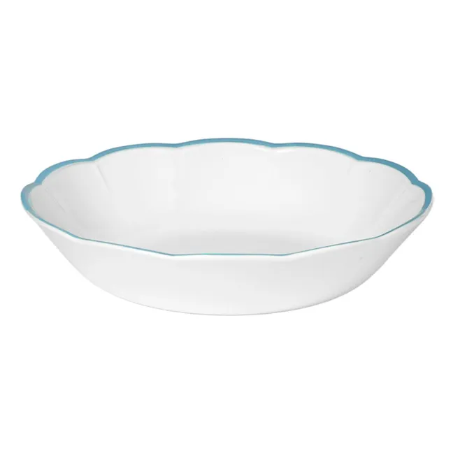 Plato hondo Bordo Azzurro | Azul