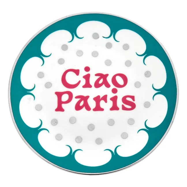 Plato Ciao Paris | Verde Oscuro