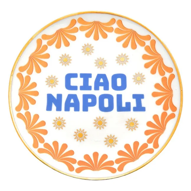 Plato Ciao Napoli | Naranja