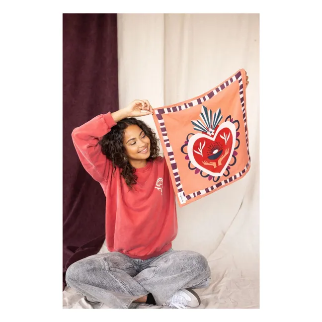 Pañuelo Manika | Orange Rouille