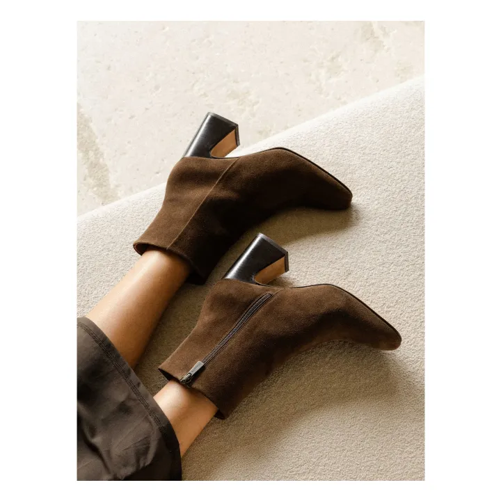 Boots Norma Suede | Marron- Image produit n°5