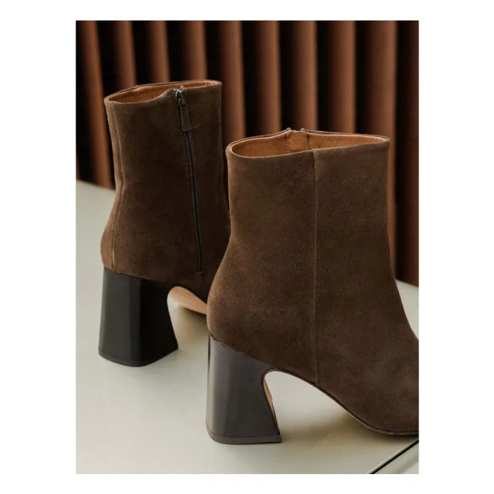 Boots Norma Suede | Marron- Image produit n°3