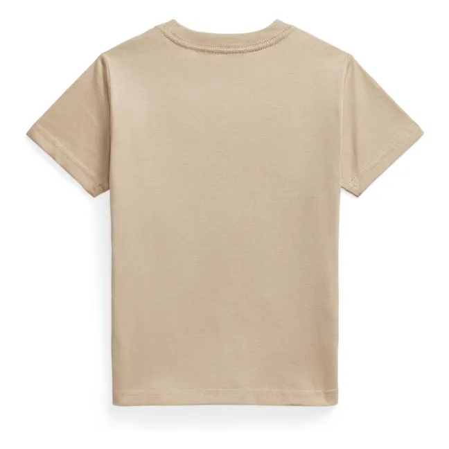 Logo T-shirt | Light brown