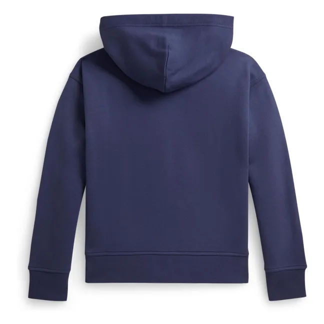 Sudadera con capucha Logo Polo | Azul Marino