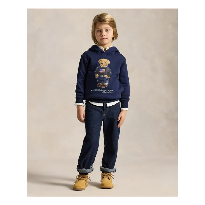 Sudadera con capucha Bear | Azul Marino- Imagen del producto n°2