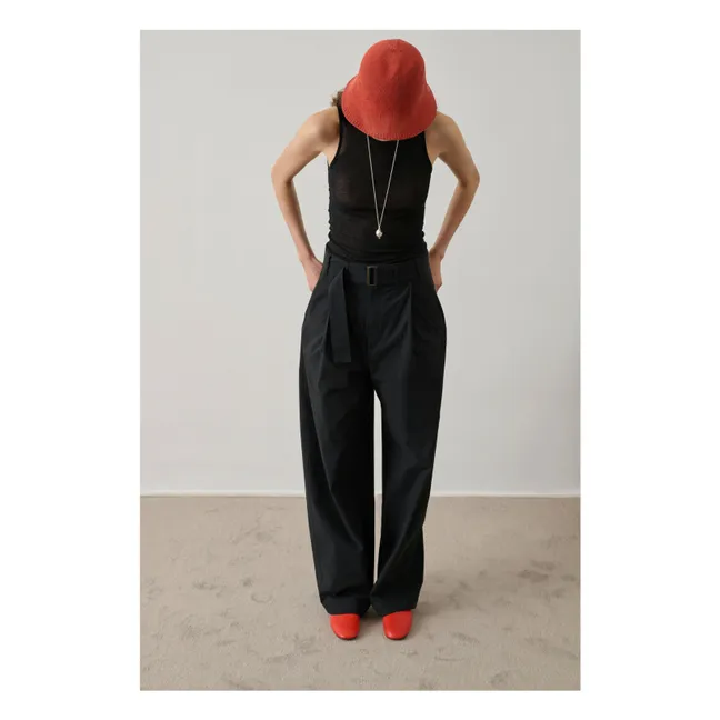 Ballerines Emmett Cuir | Rouge