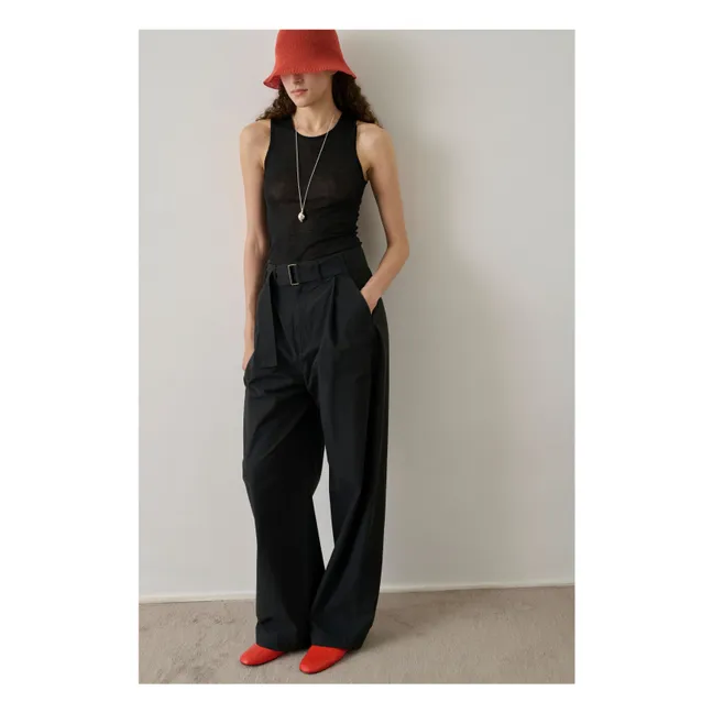 Emmett Leder Ballerinas | Rot