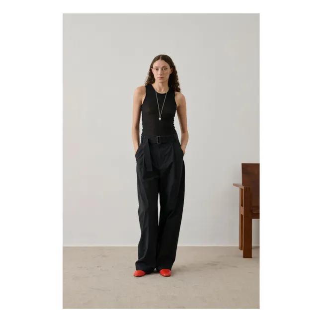 Ballerines Emmett Cuir | Rouge