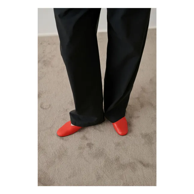 Bailarinas de piel Emmett | Rojo